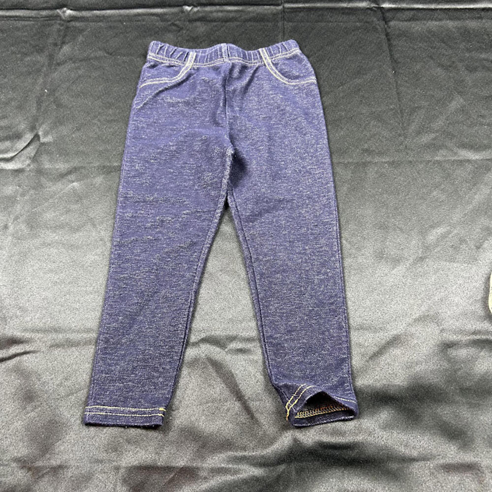 Wonder Kids Girls Jeggings 4T Stretch Denim Look EUC